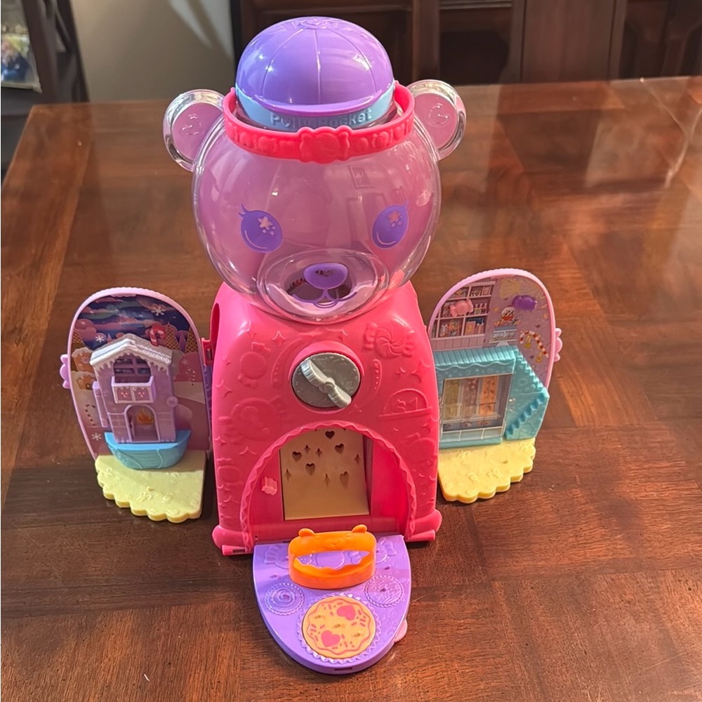 2021 Polly Pocket Doll Gumball Bear Toy